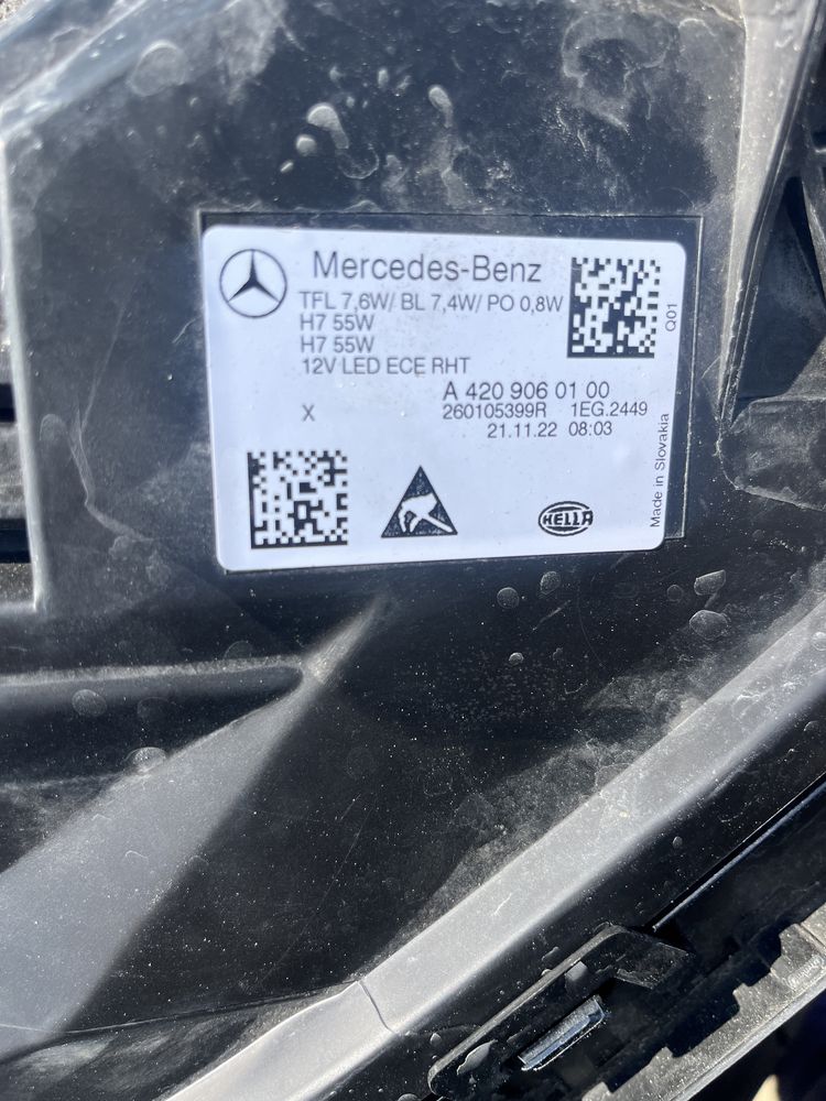 Фар Mercedes Citan 2021-