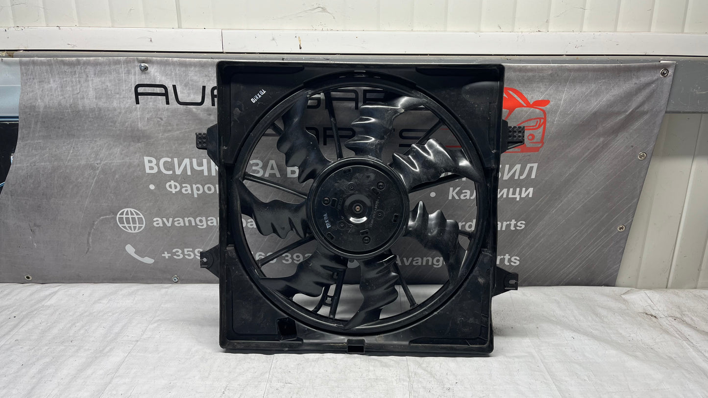 Hyundai Tucson NX4 перка на радиатор