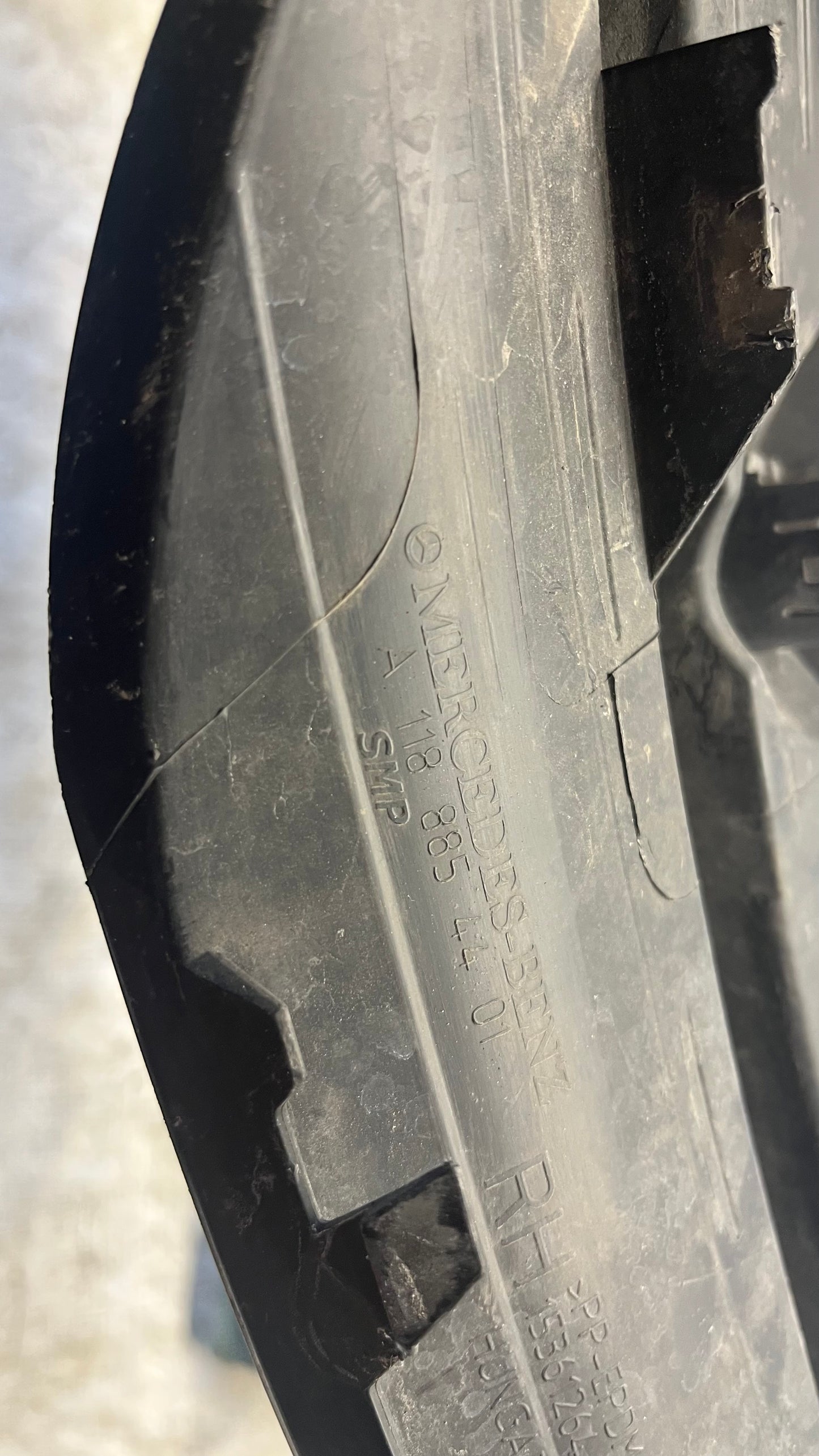 Mercedes A W177 лява решетка от предна броня