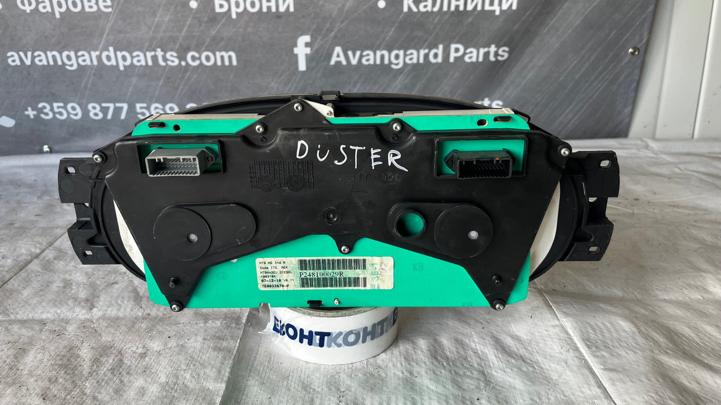 Километраж Dacia Duster 2012-