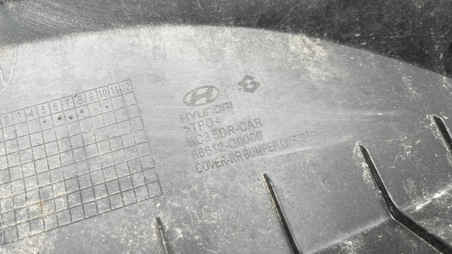 Hyundai i20 3 дифузьор