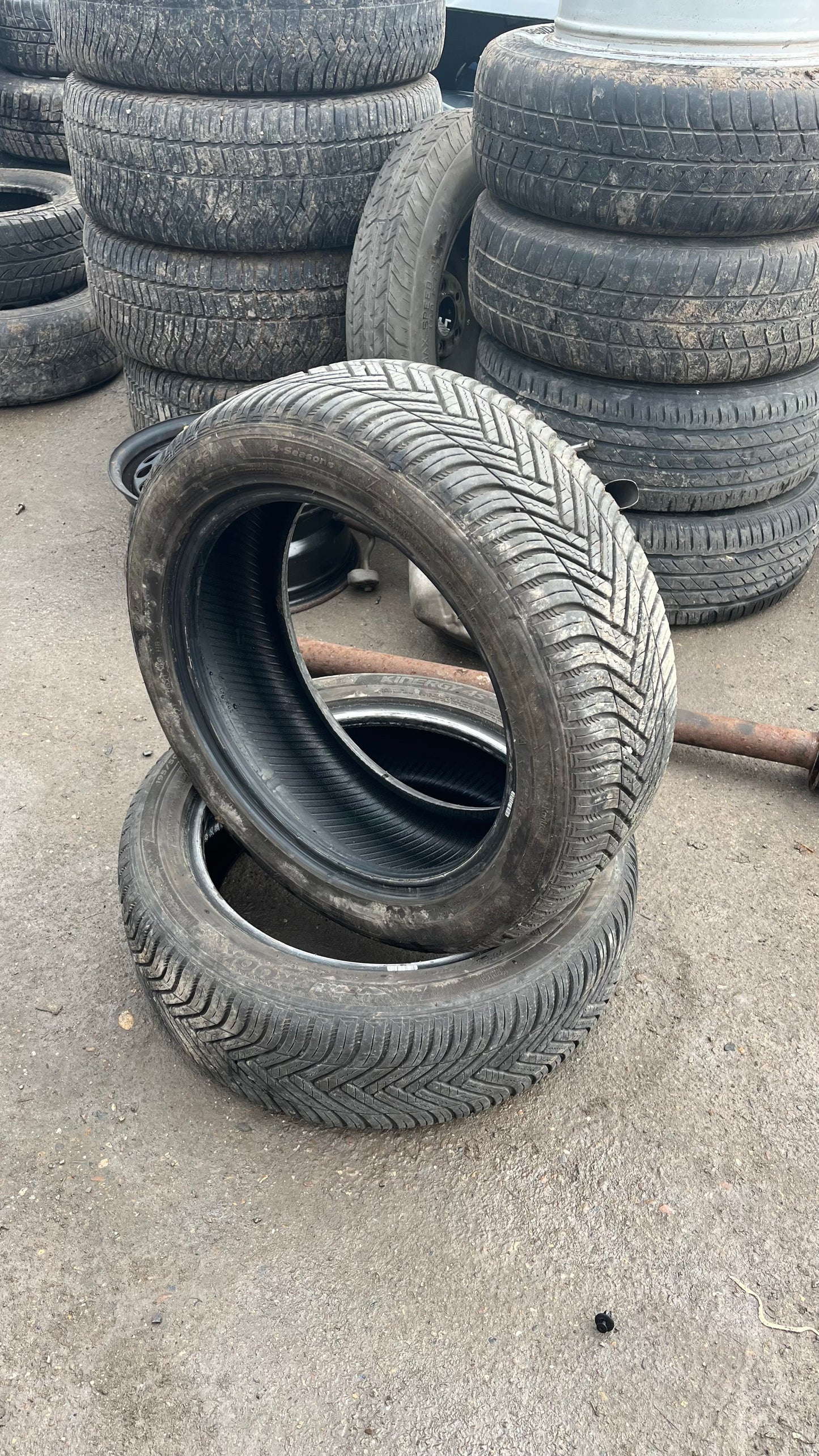 Hankook всезонни гуми 2 броя 195/50/16 DOT 2023
