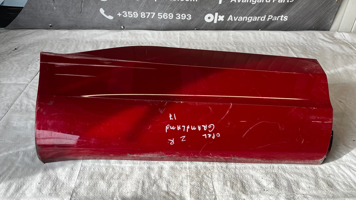 Opel Grandland X 16- декоративна лайстна на задна лява врата