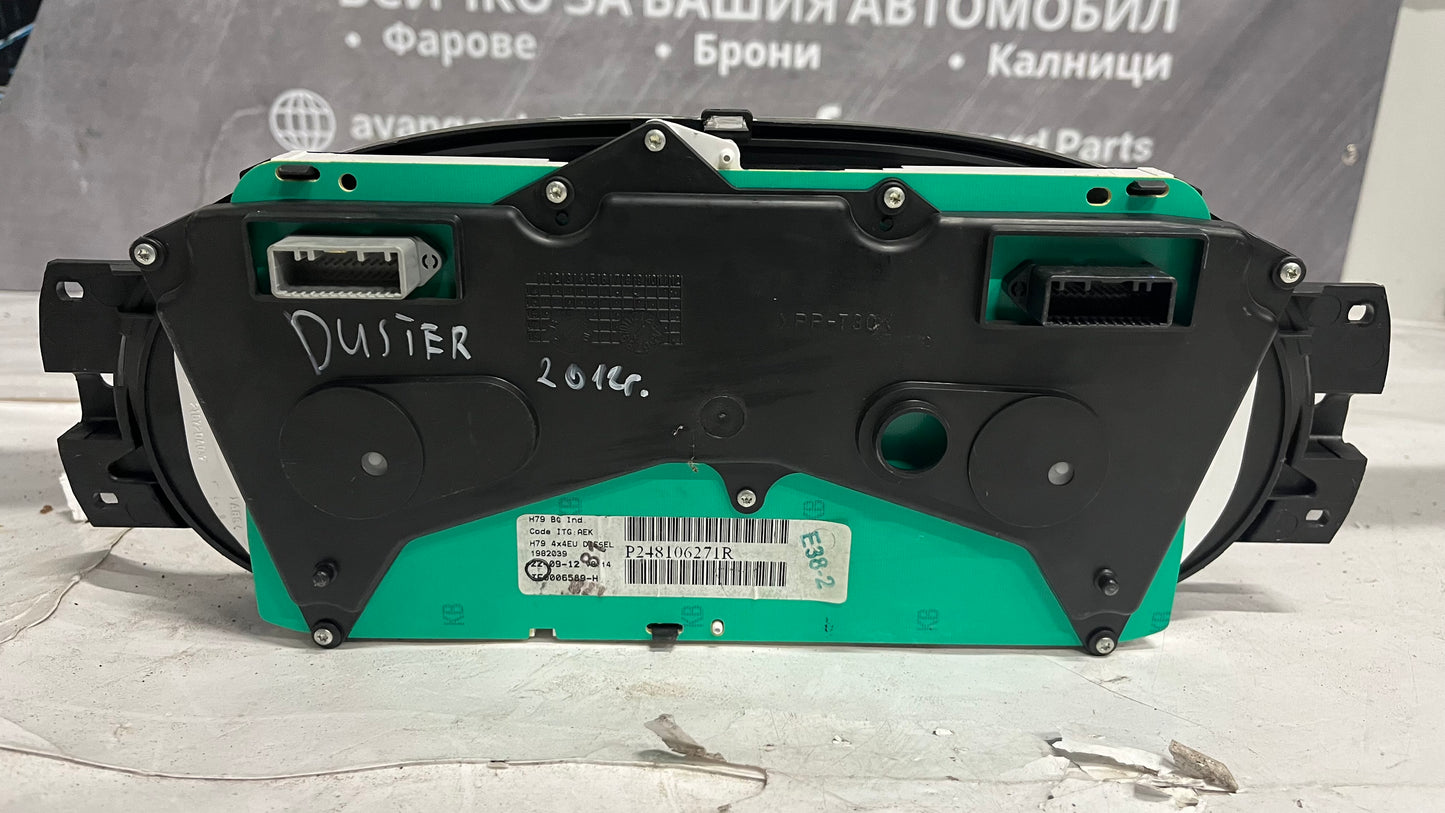Километраж Dacia Duster 2012-