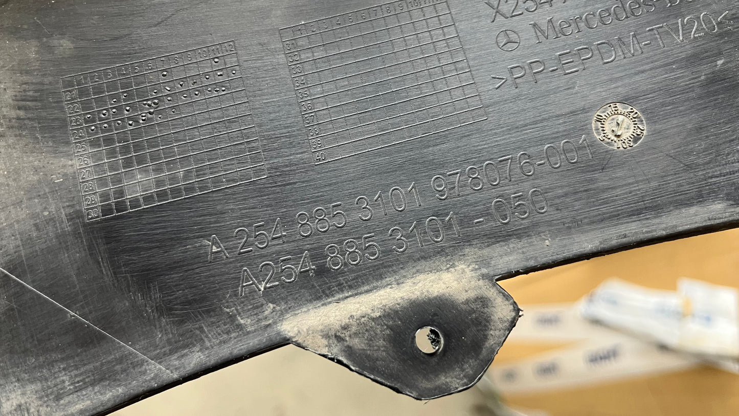 Mercedes GLC X254 добавка предна броня