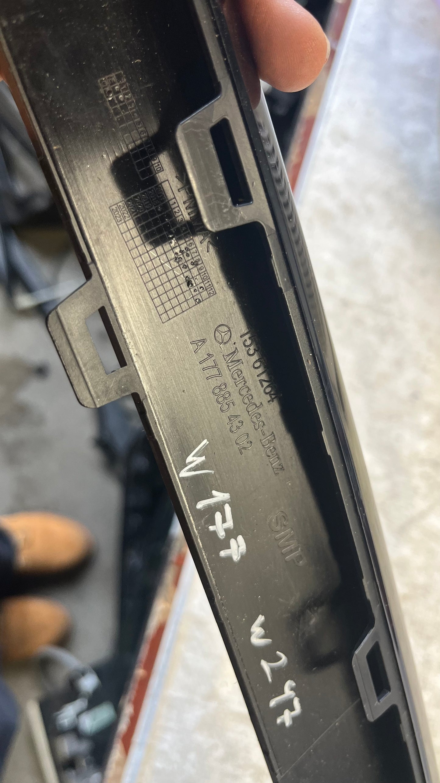 Mercedes CLA W177 AMG лип