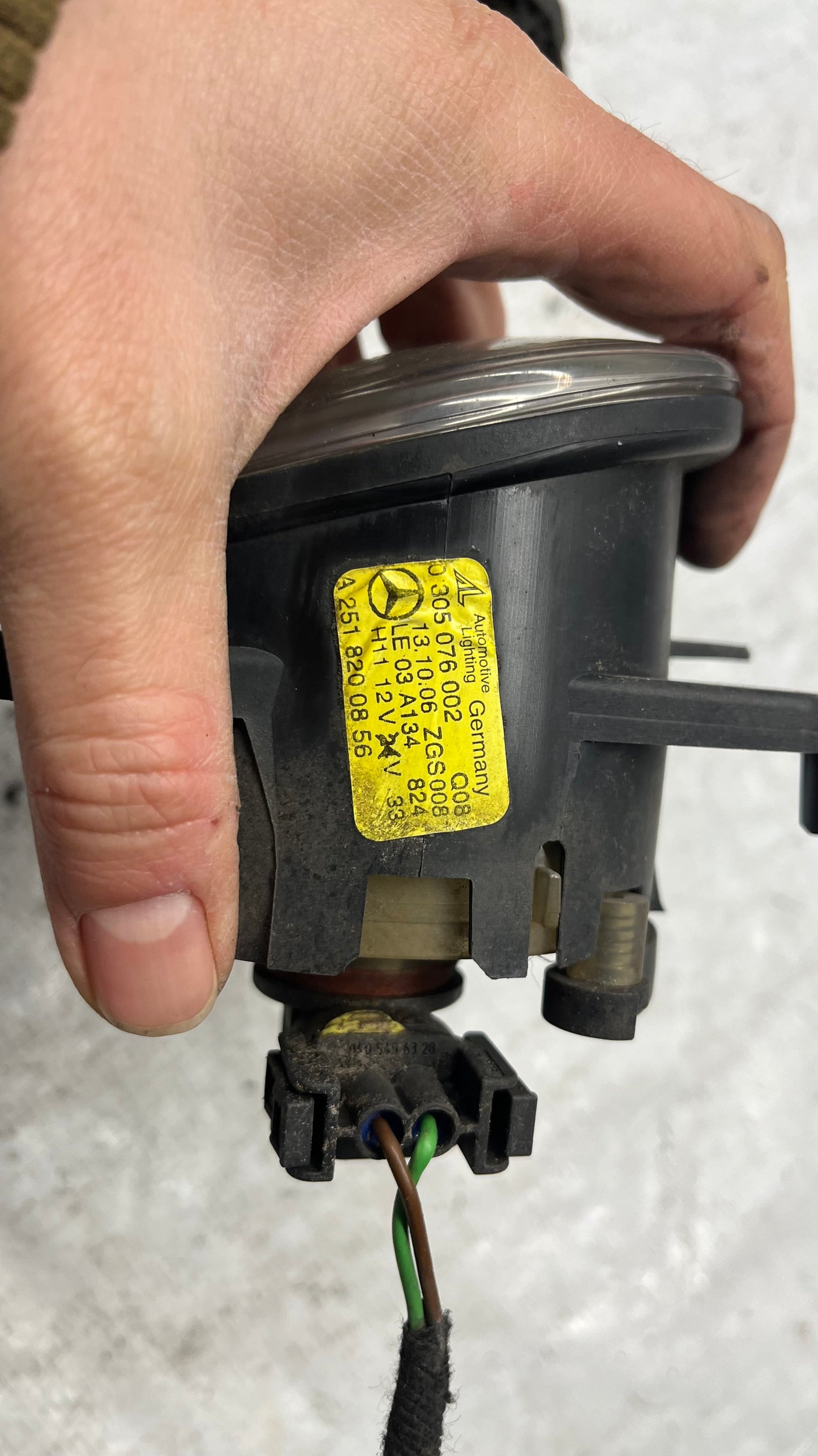 Mercedes A W169 халогени ляв и десен