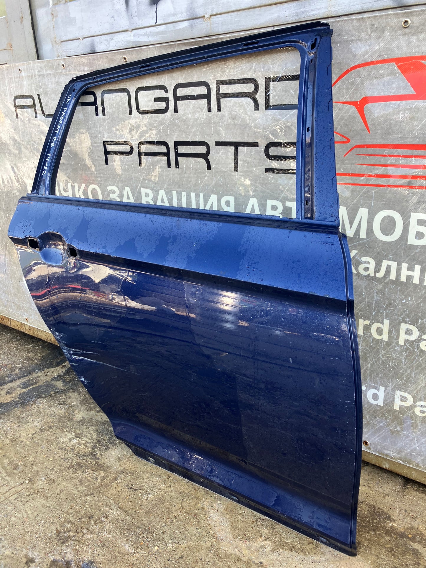 Задна дясна врата за VW Passat b8 14-22г.