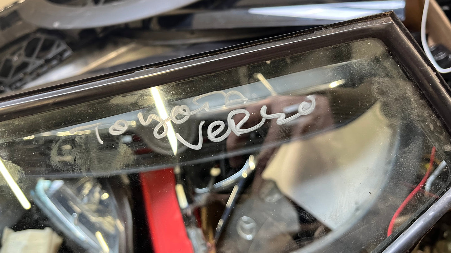 Toyota Verso стъкло задна дясна