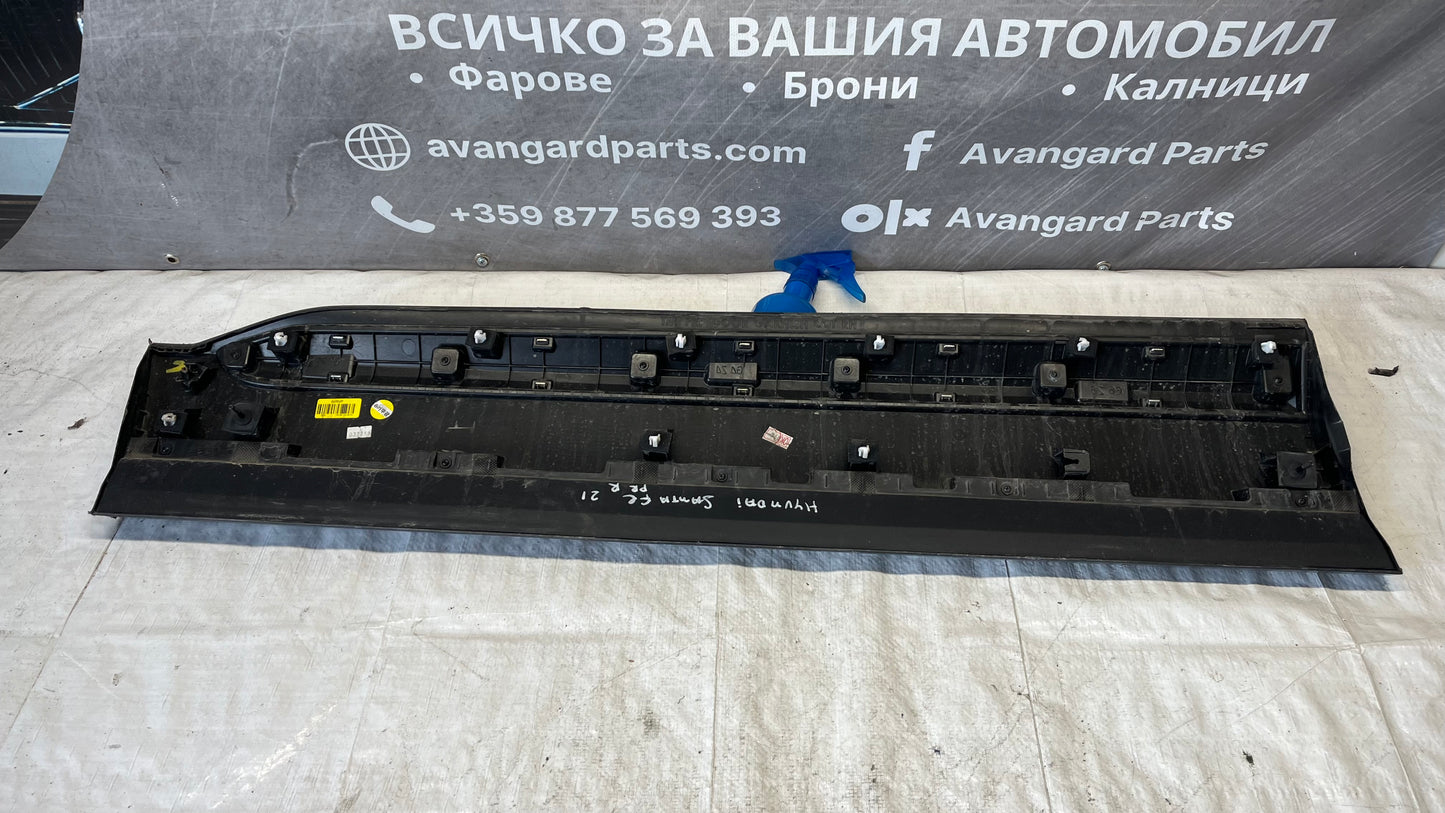 Hyundai Santa Fe 19- декоративна лайстна предна дясна врата