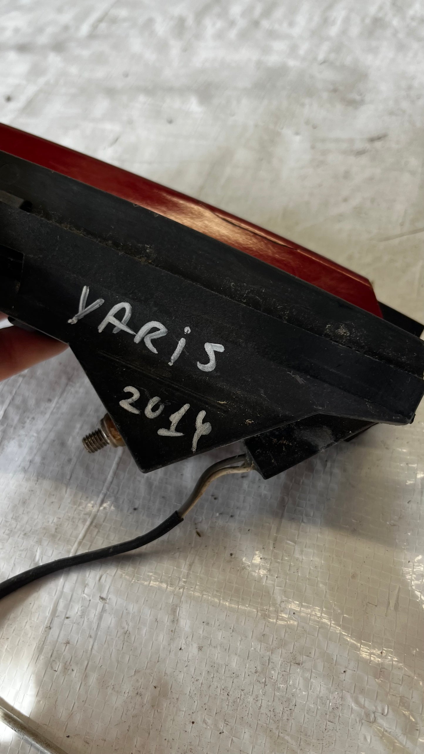 Toyota Yaris халоген