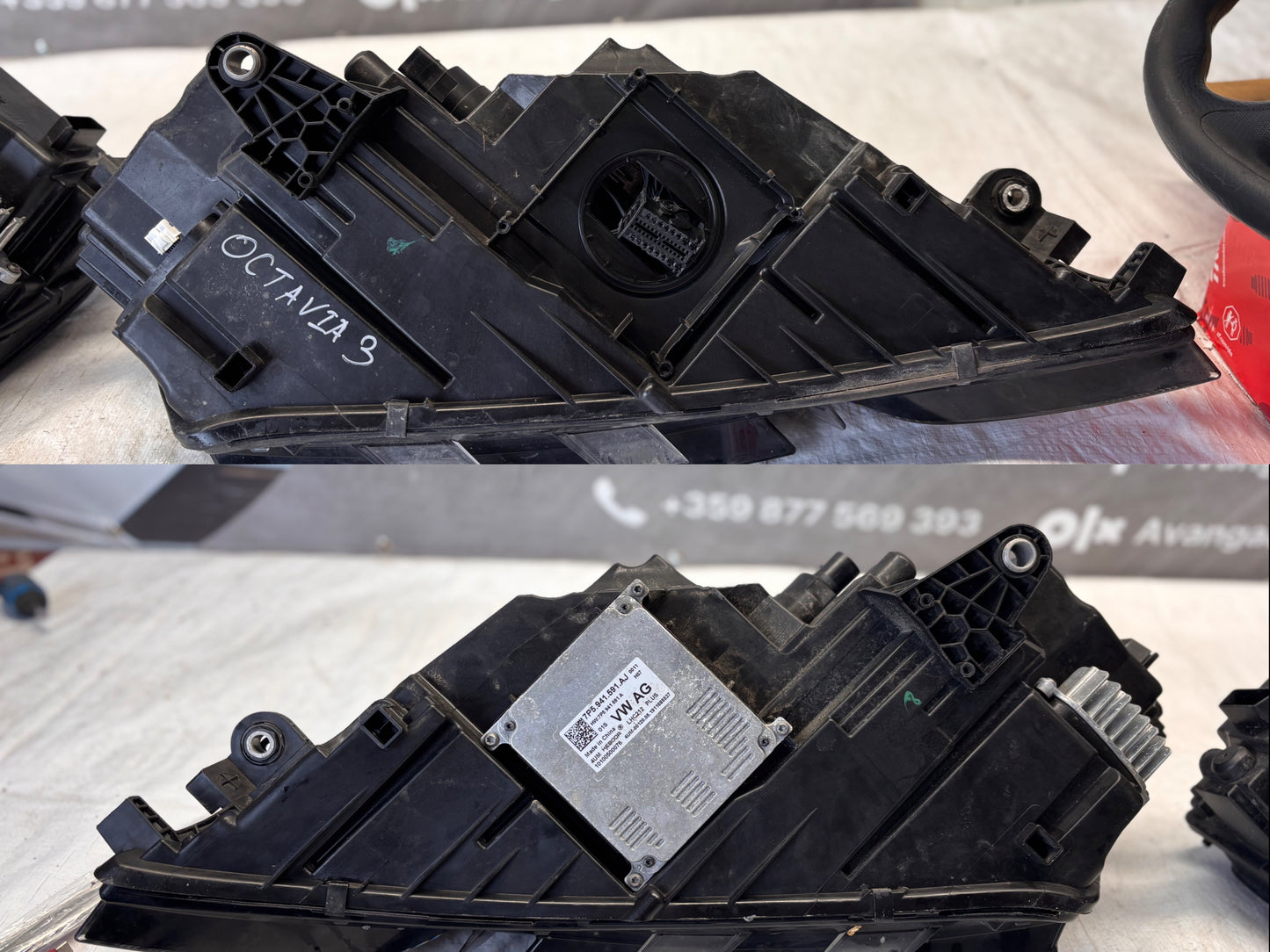 Комплект фарове Skoda Octavia 3  LED