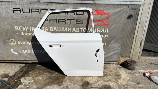 Задна дясна врата Skoda Fabia 3 (2014-2022).