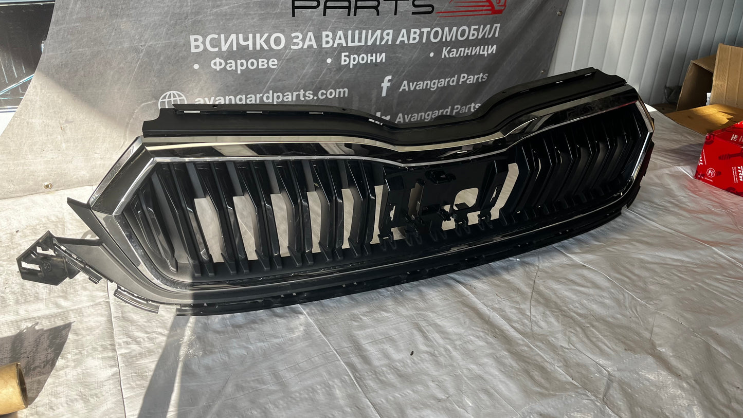 Skoda Octavia 4 предна решетка