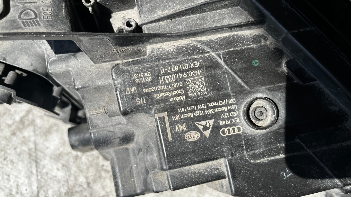 Ляв фар Audi A6 C7 2014-2016