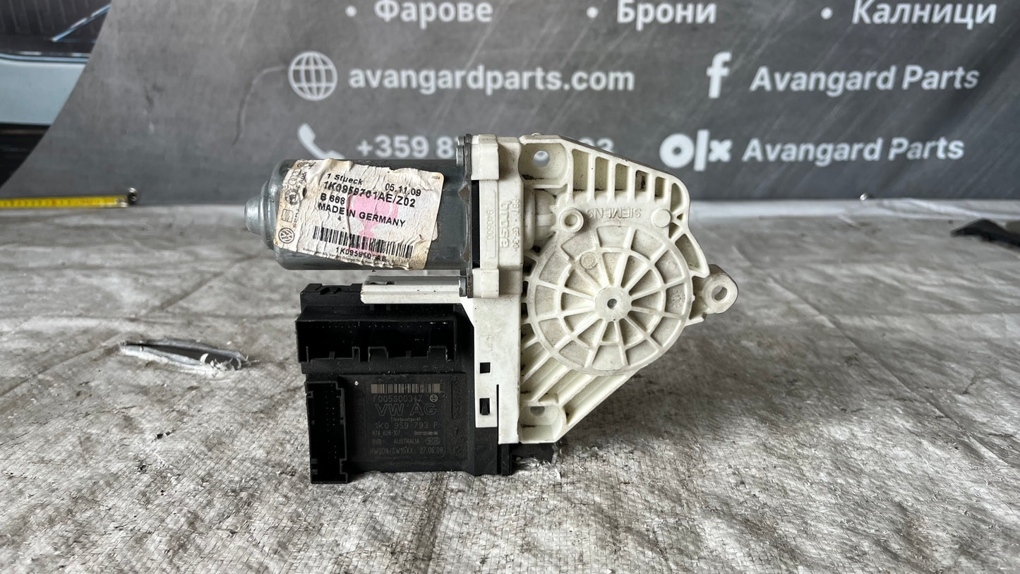 Volkswagen Golf 6 моторче предно ляво стъкло