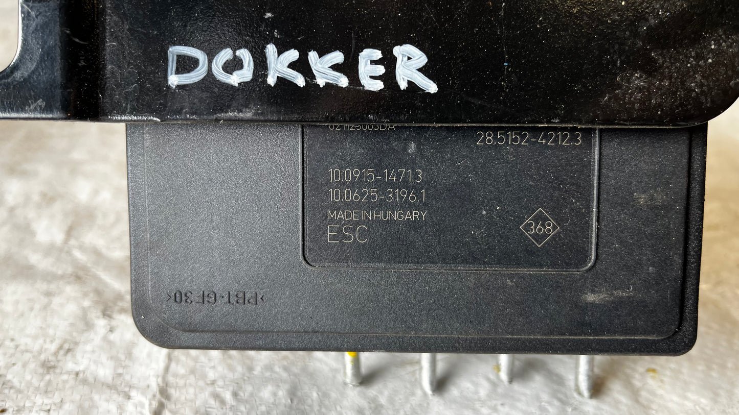 Dacia Dokker Lodgy АБС