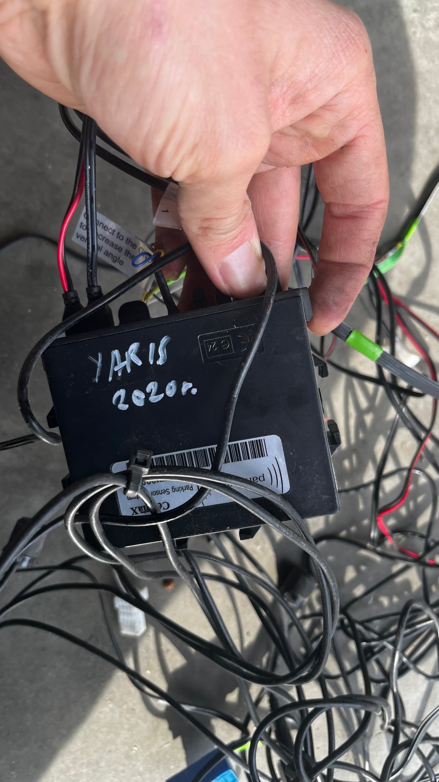 Toyota Yaris 2020- парктроник система