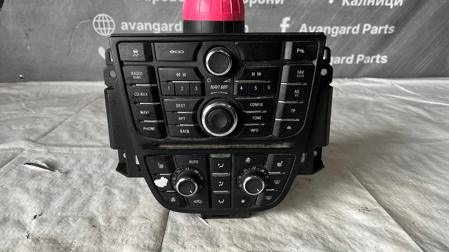 Средна конзола Opel Astra J 2009-2015