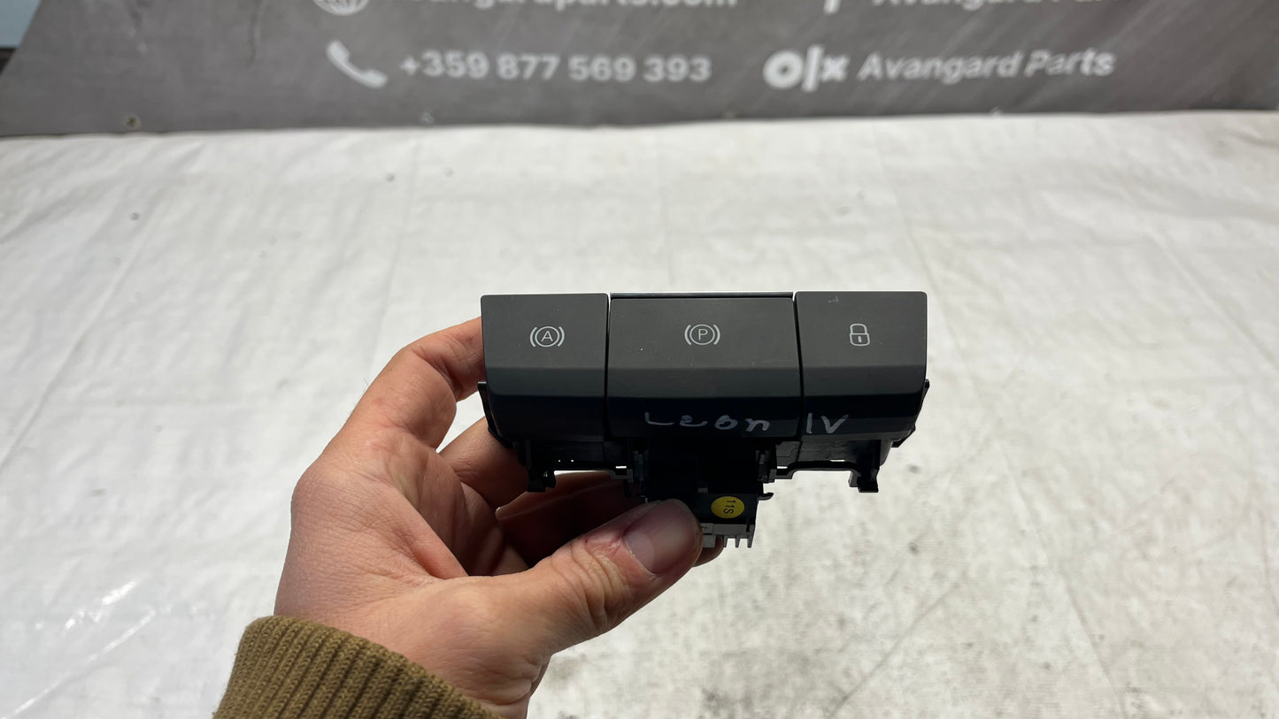 Seat Leon 4 копчета за ръчна спирачка