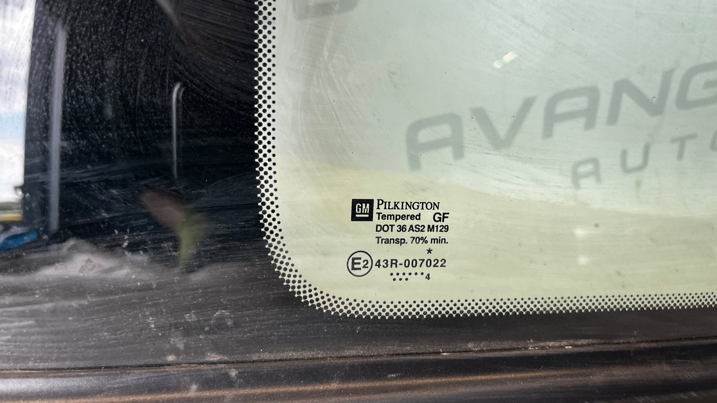 Opel Zafira A задно ляво стъкло