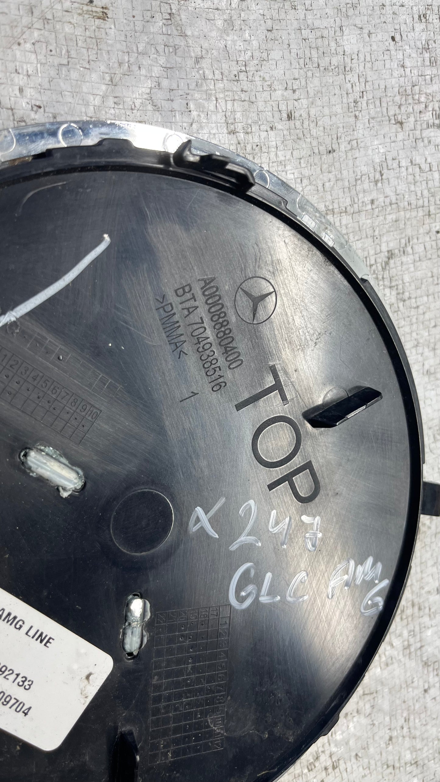 Mercedes GLA X247 предна емблема