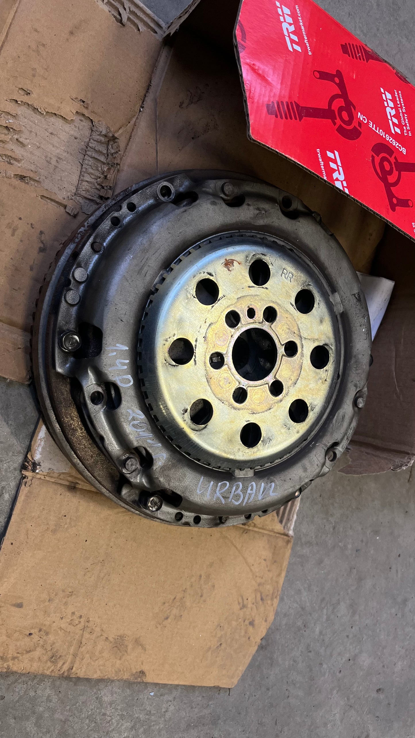 Toyota Urban Cruiser 11- 1.4D демпфер LUK