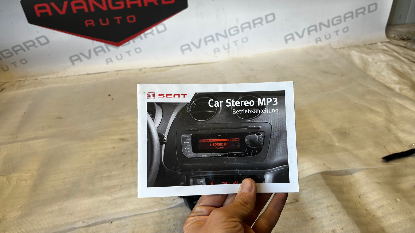 Seat Ibiza 4 радио CD player
