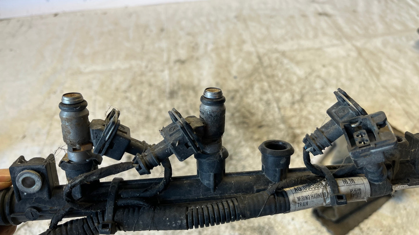 Fiat 500 2011 горивна рейка