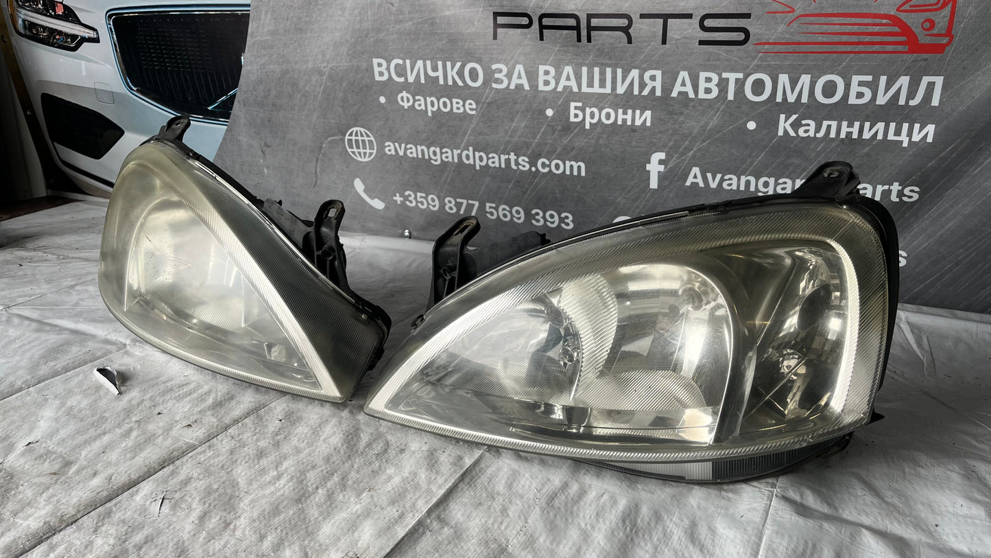 Ляв и десен фар Opel Corsa C/Combo 2000-2010
