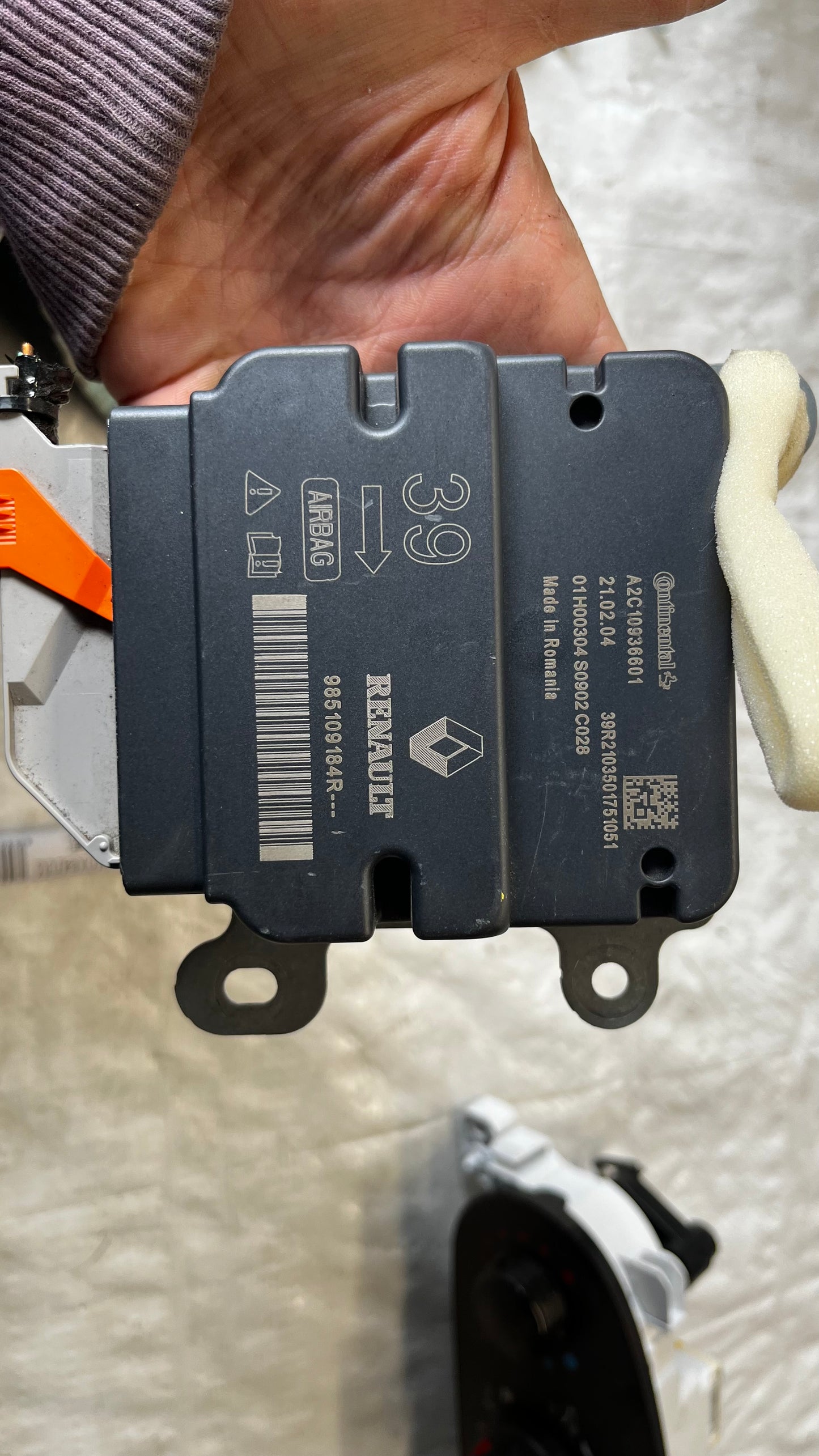 Dacia Dokker модул за еърбег