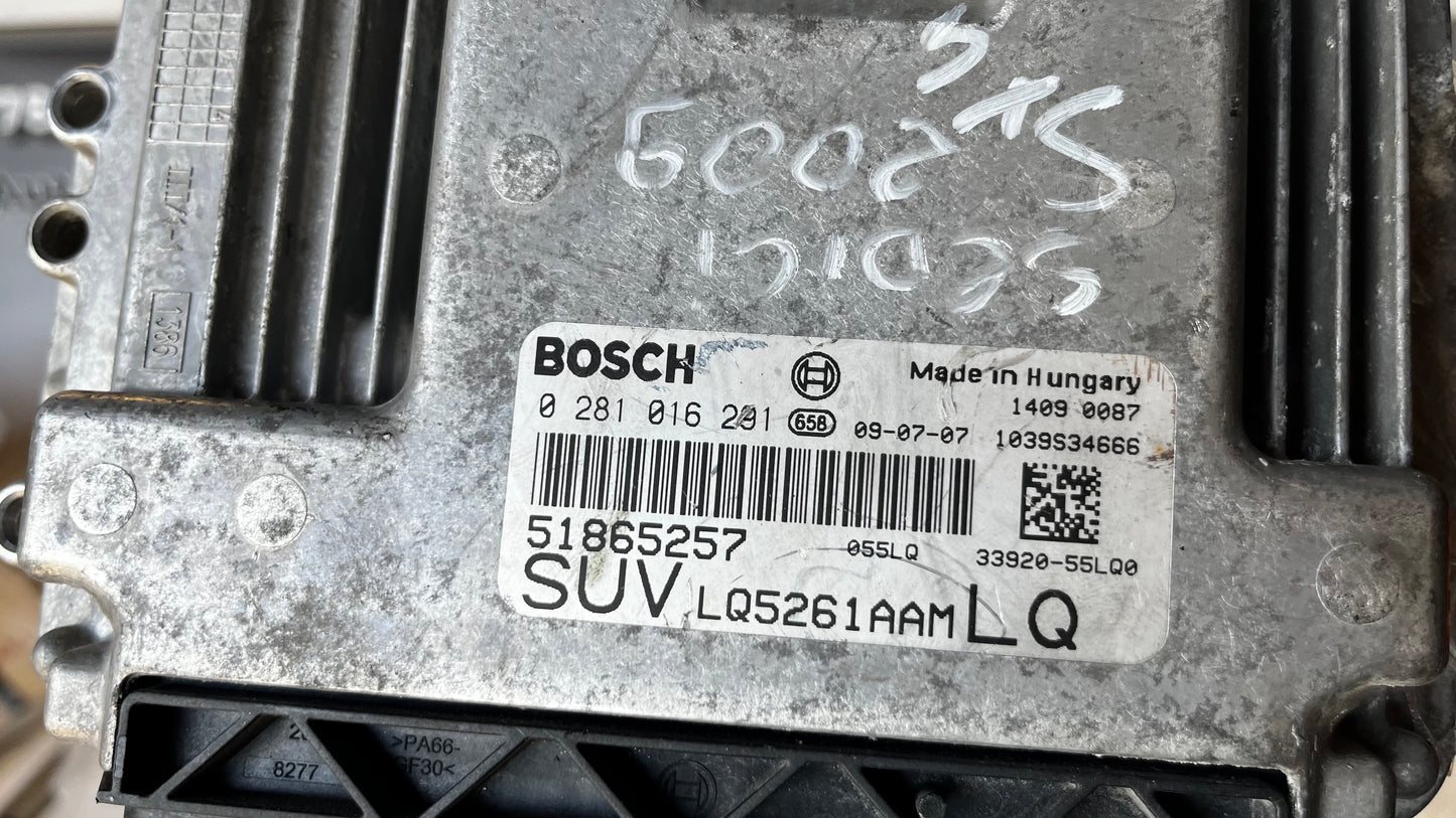 Fiat Sedici 09- SX4 компютър