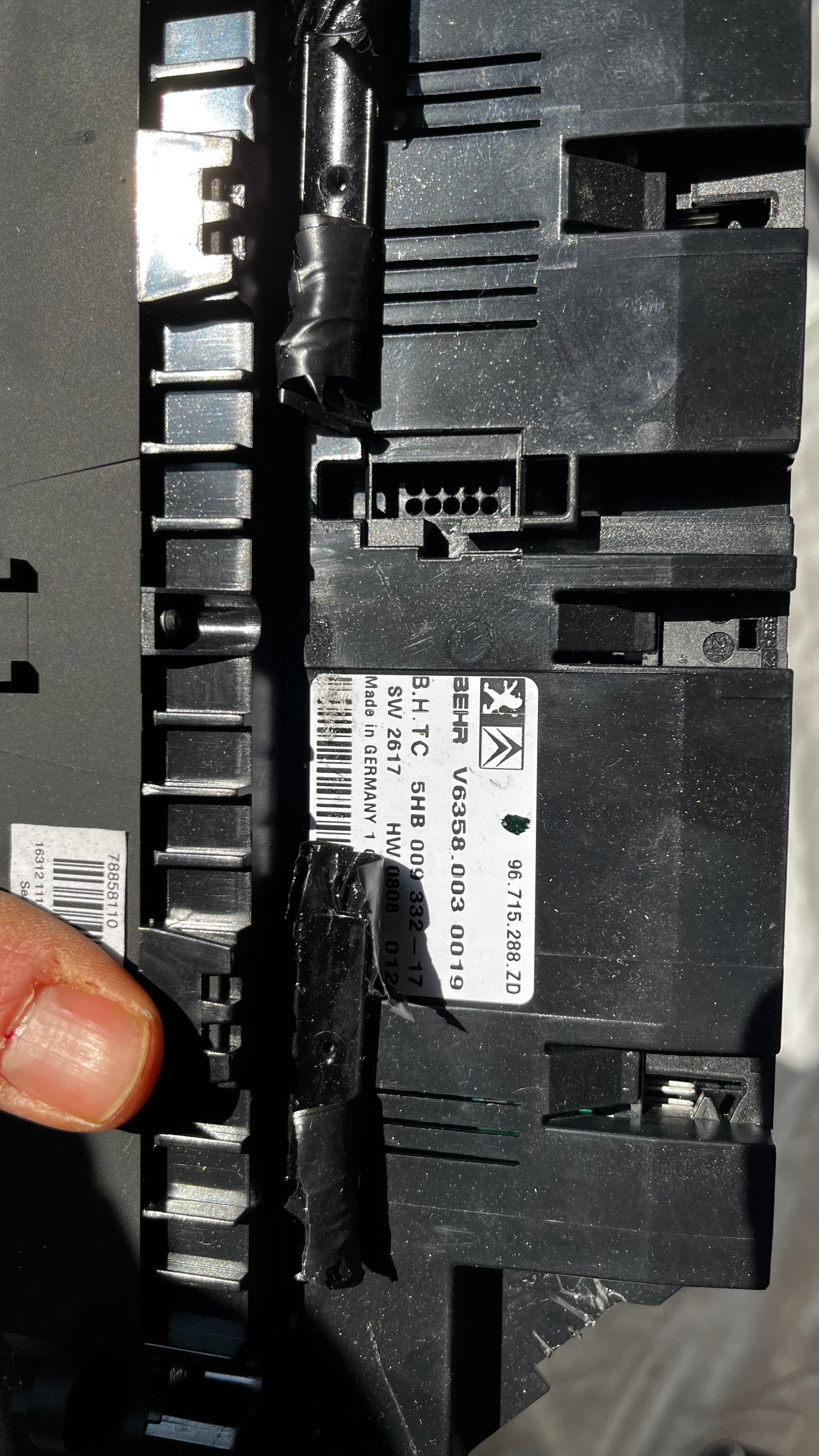 Citroen C5 3 X7 панел климатроник