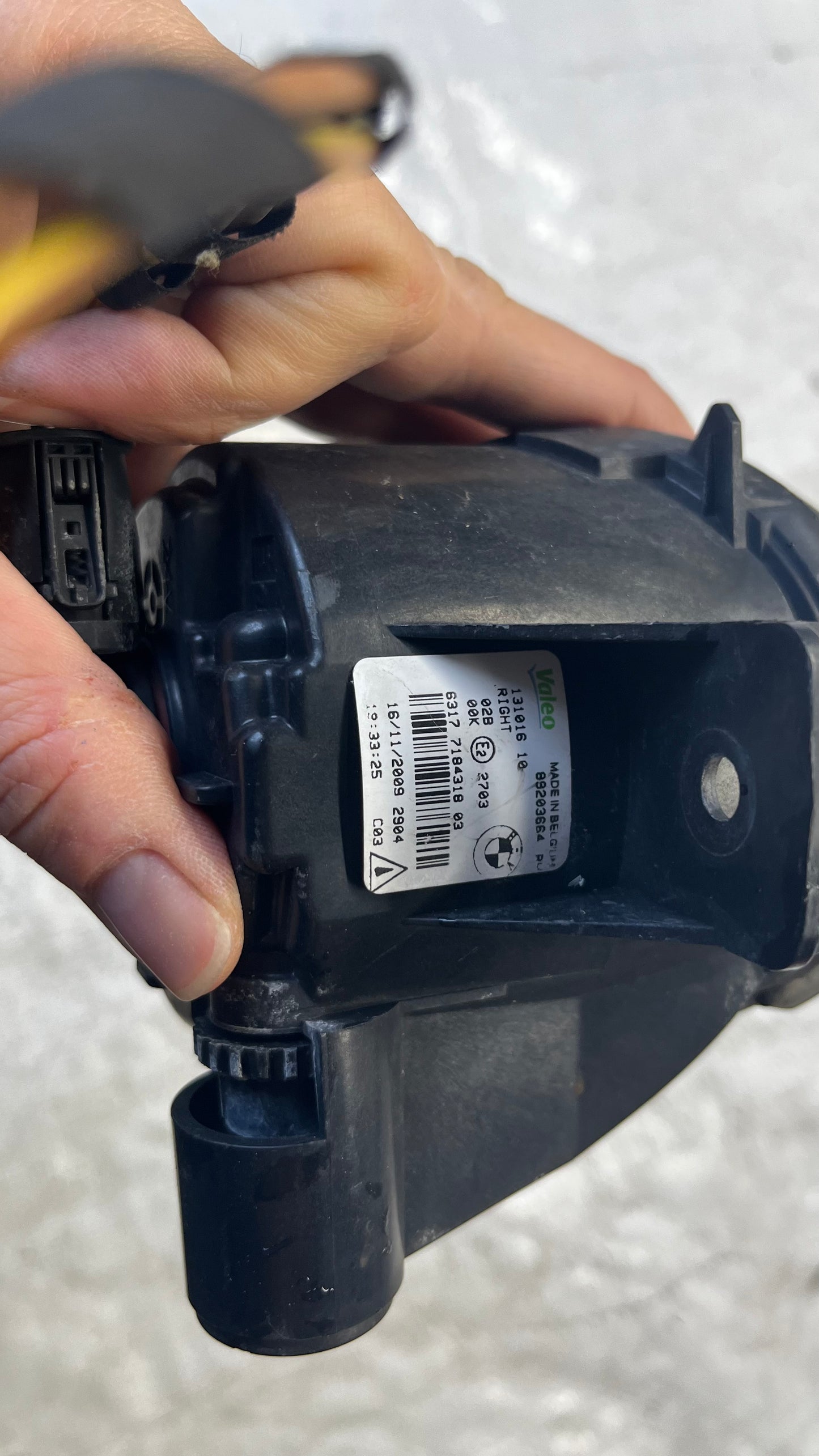 BMW X5 04- ляв халоген