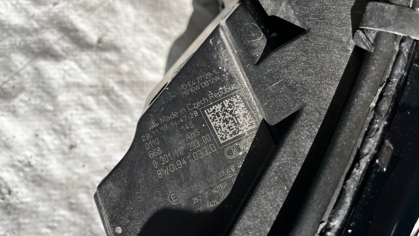 Десен фар Audi A4 B9 Facelift 2019-