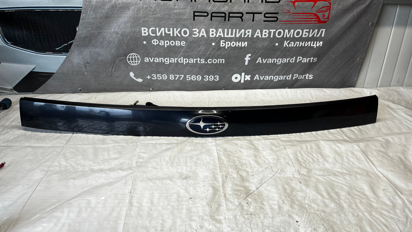 Subaru Forester 2008 лайстна над рег табела