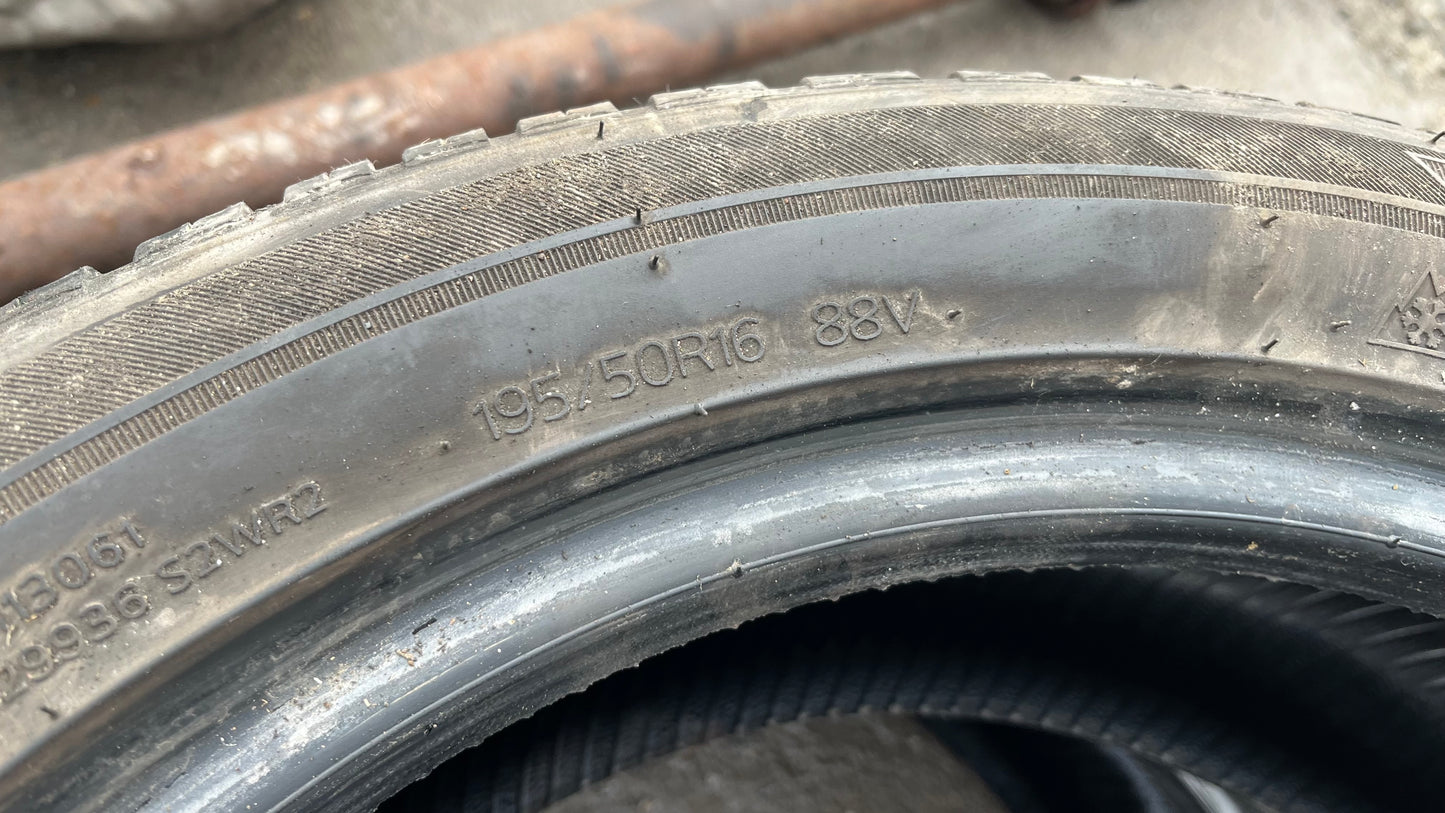Hankook всезонни гуми 2 броя 195/50/16 DOT 2023