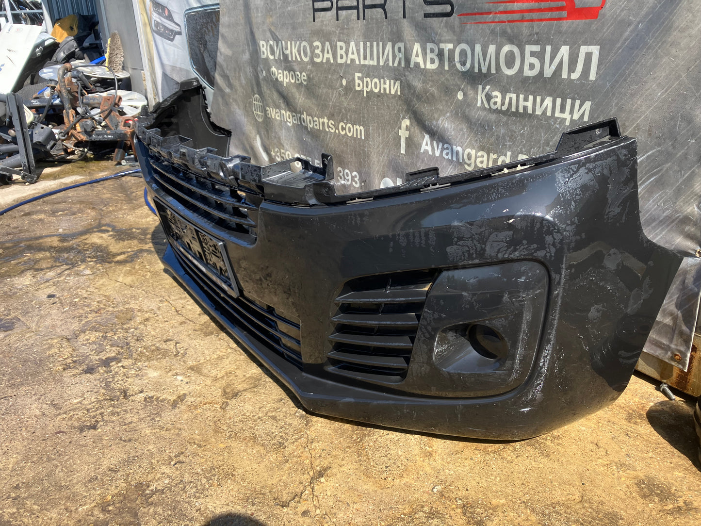 Предна броня, подходяща за Peugeot Expert/ Citroen Dispatch