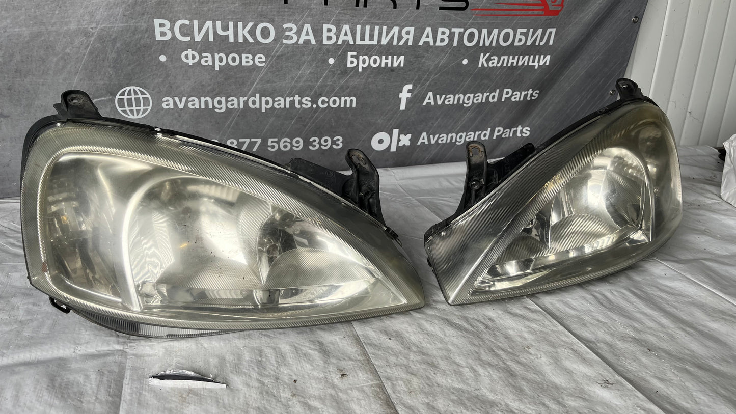 Ляв и десен фар Opel Corsa C/Combo 2000-2010