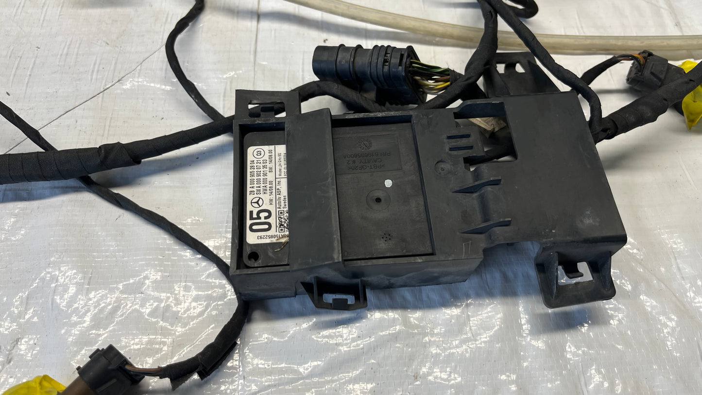 Mercedes CLA C117 решетка с парктроник