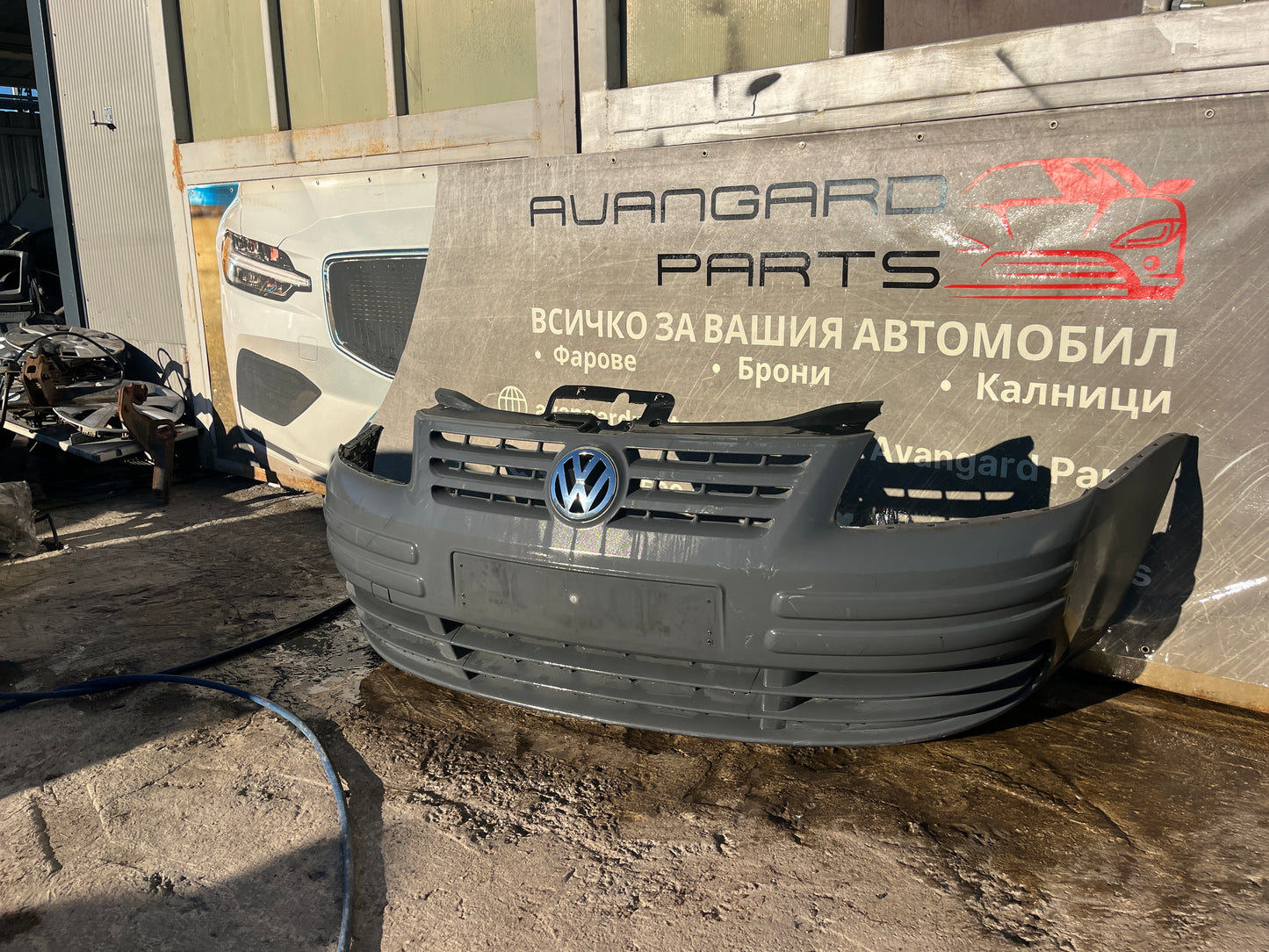 Броня Volkswagen Caddy 2008г