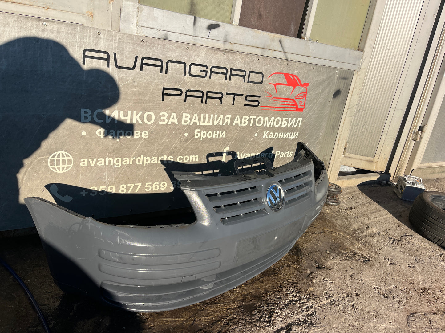 Броня Volkswagen Caddy 2008г