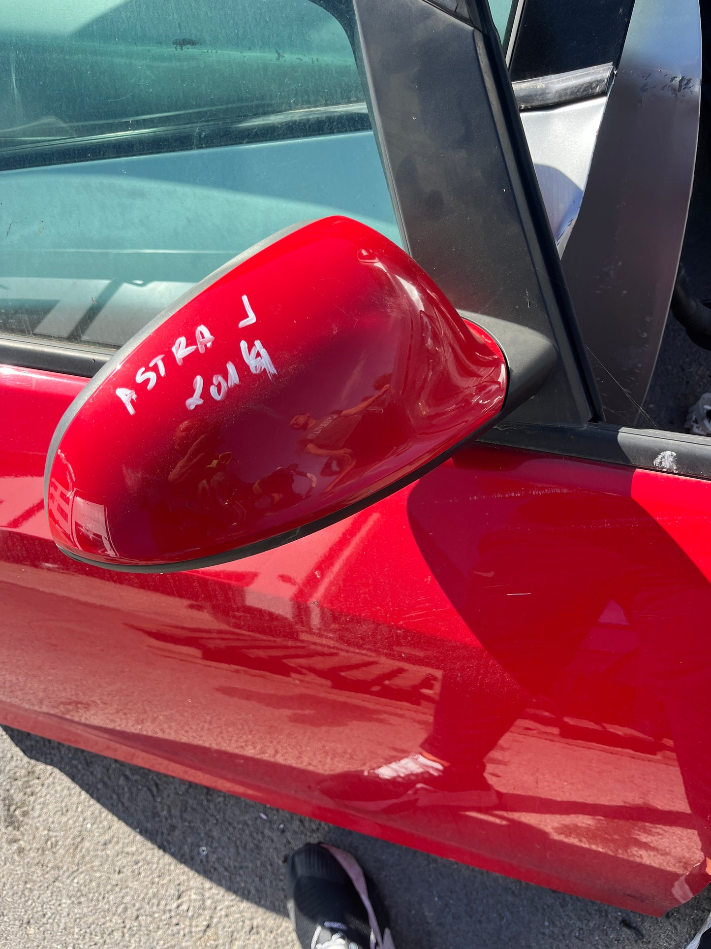 огледало Opel Astra J 2014г.