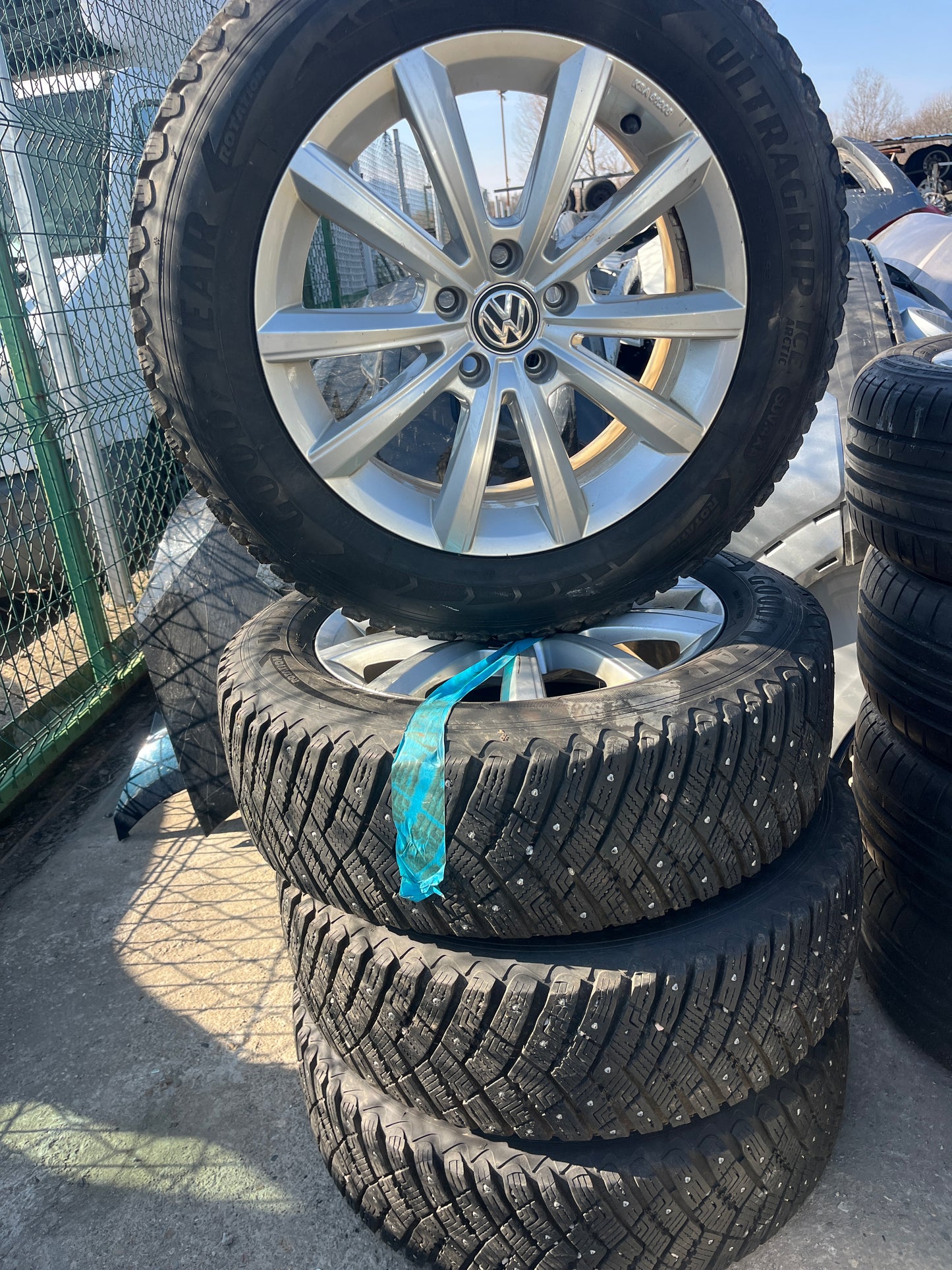 Джанти 5x112 17 VW Tiguan 2020