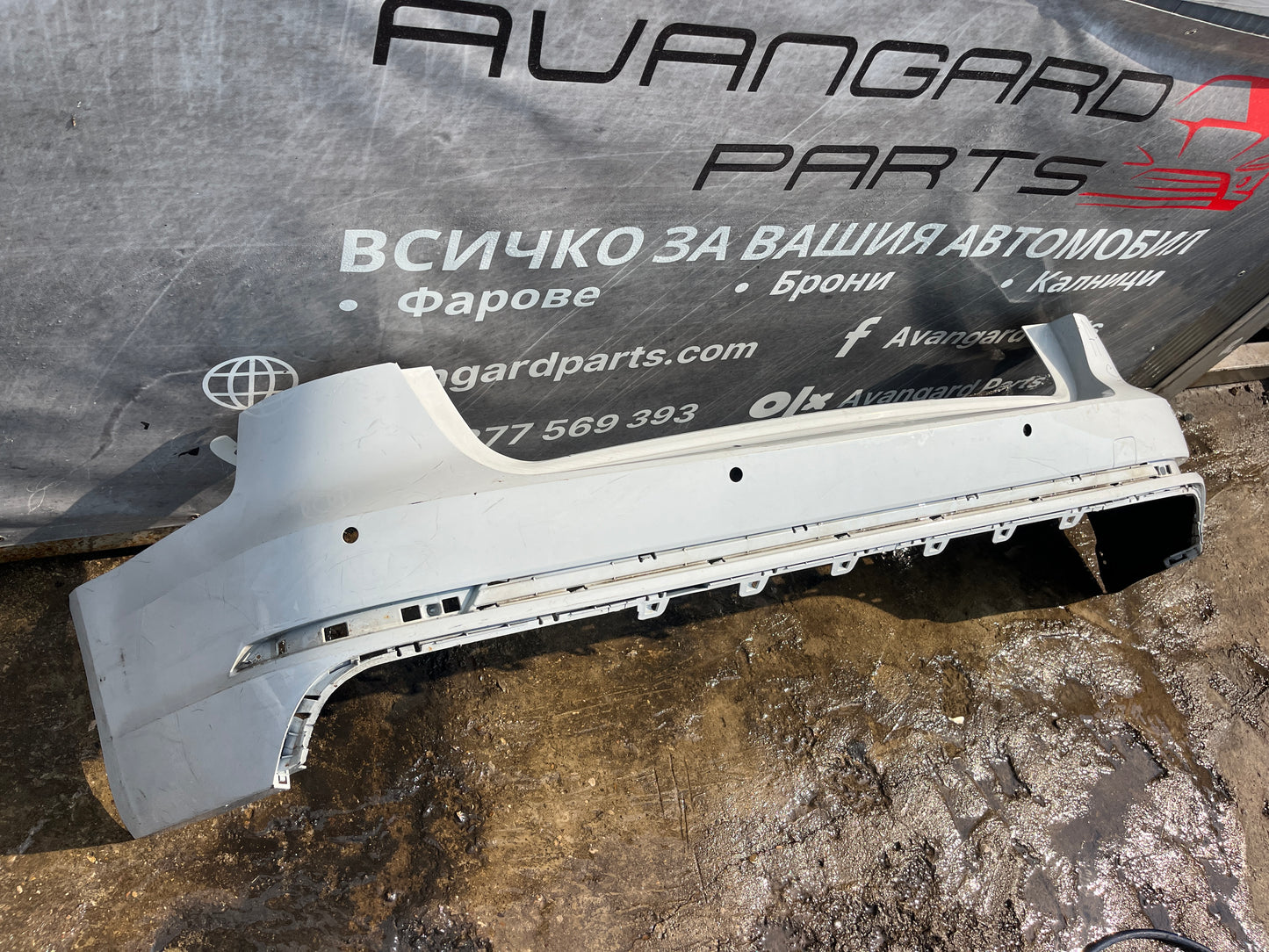 Задна броня Audi A4,S4 B9 S-line 2017-2024