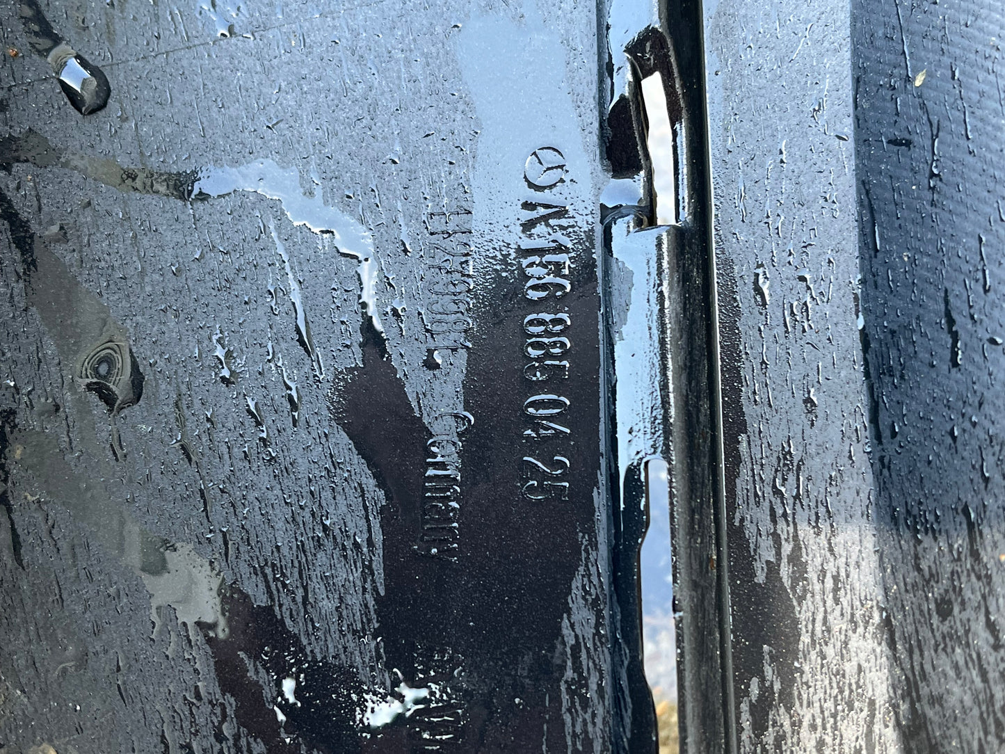 броня Mercedes GLA W156 2017-