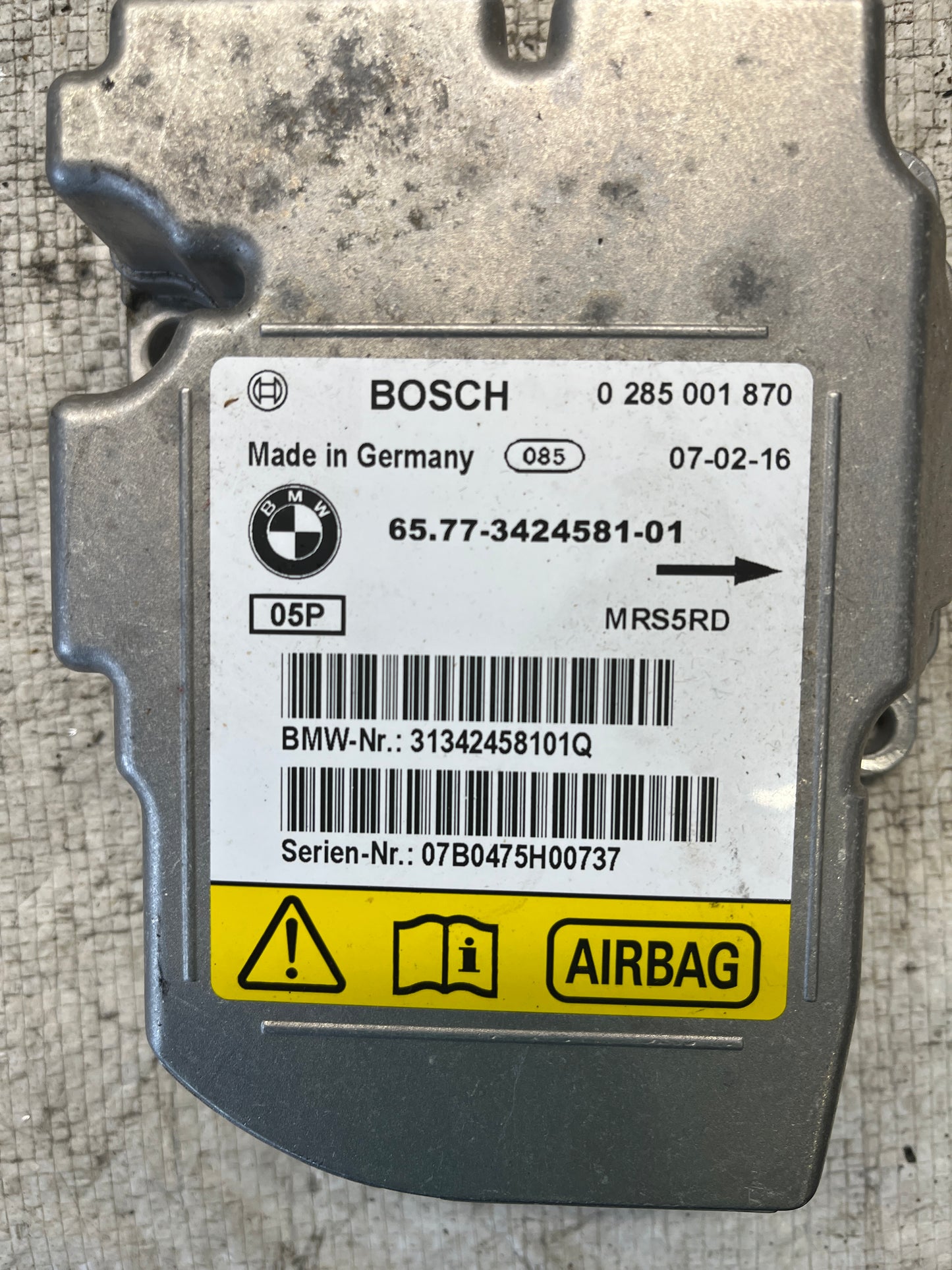 Airbag модул BMW X3 E83