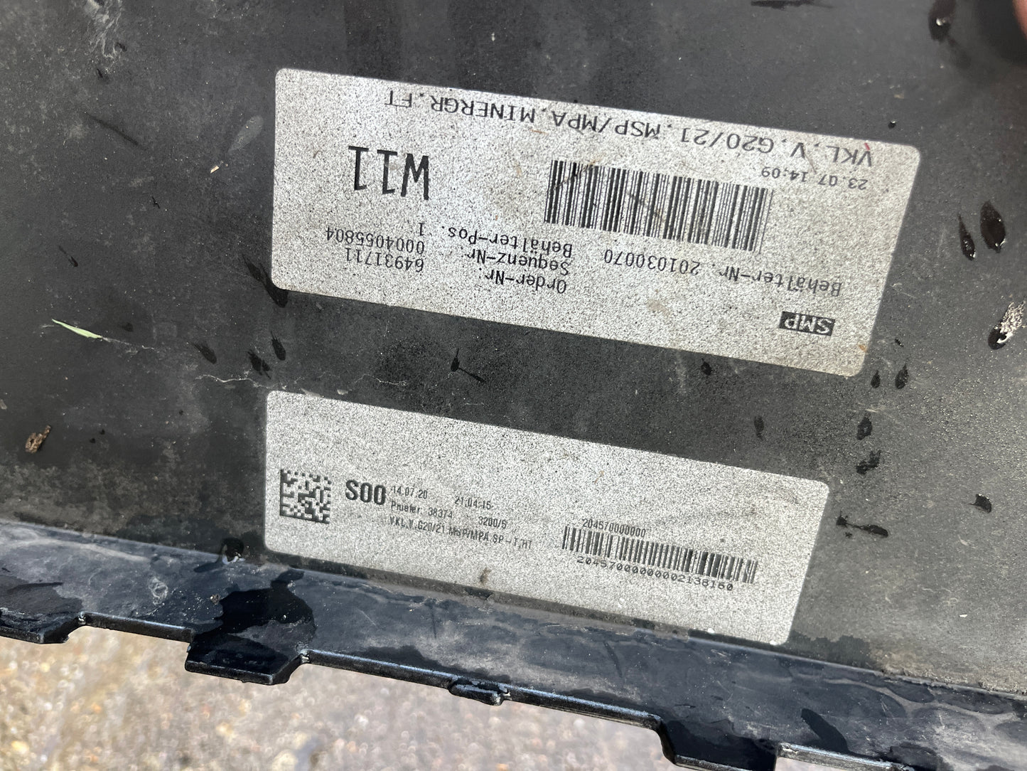Броня BMW G20,G21 M Sport