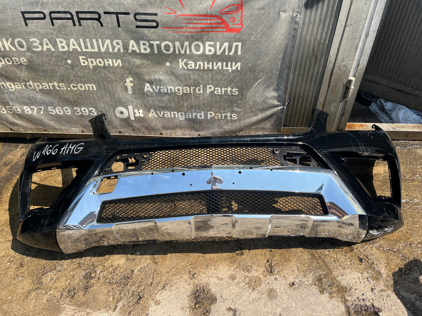 Броня Mercedes ML W166 AMG 11-