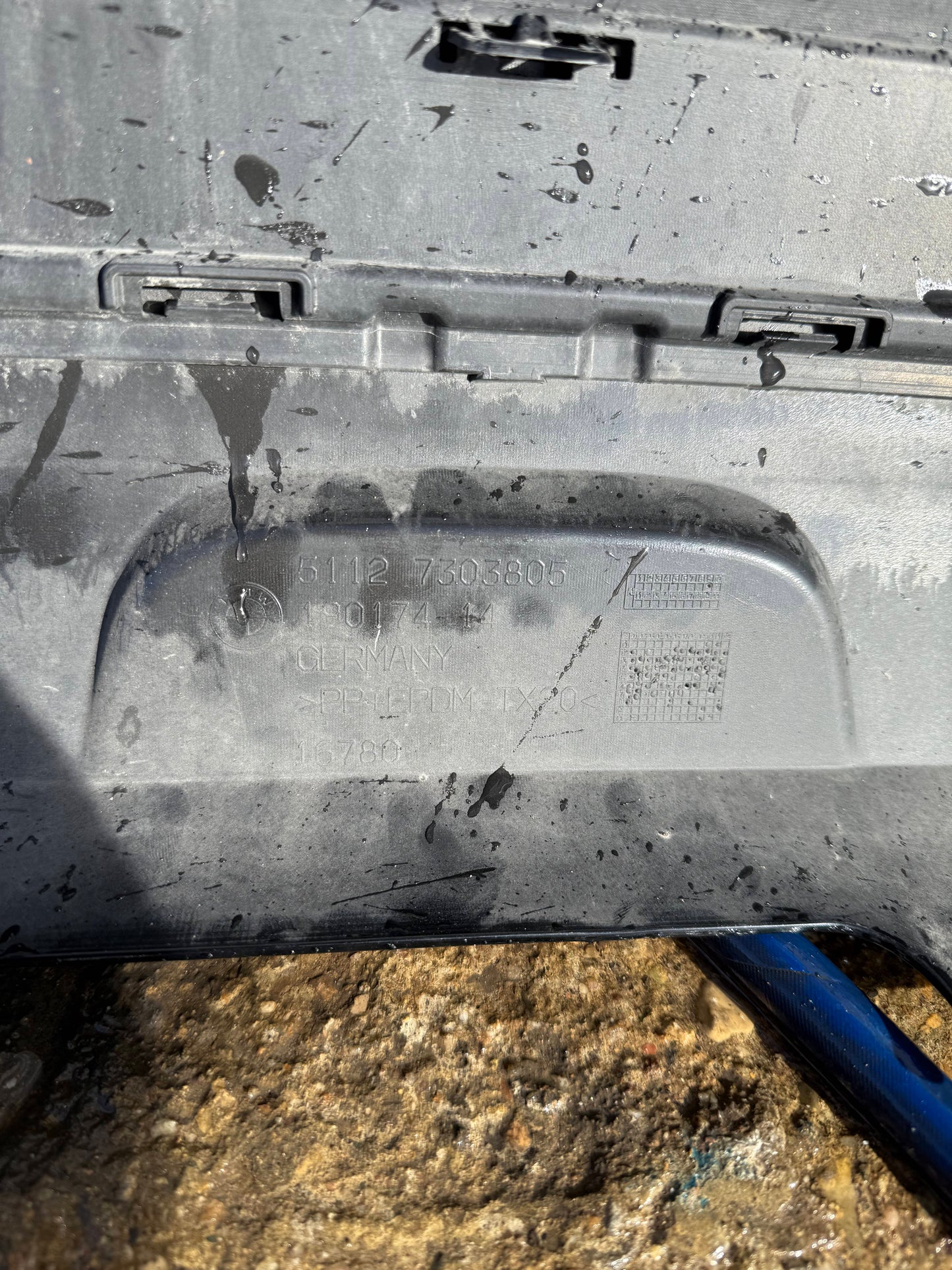 Дифузьор BMW X1 E84 2015-